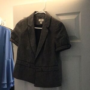 Ann Taylor Gray Blazer